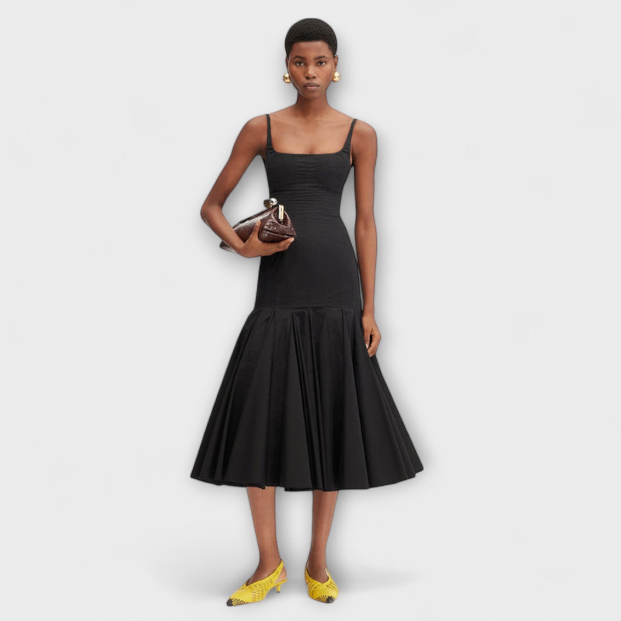 Cassie - Agave-inspirert midikjole