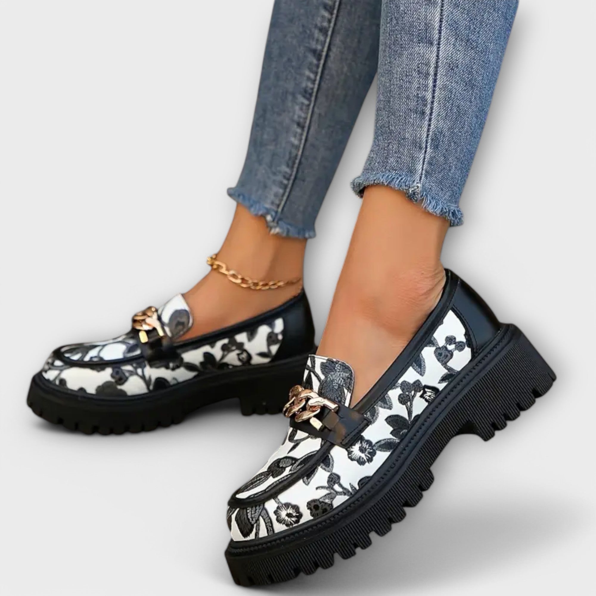 Sandra - Eleganta Retro Loafers