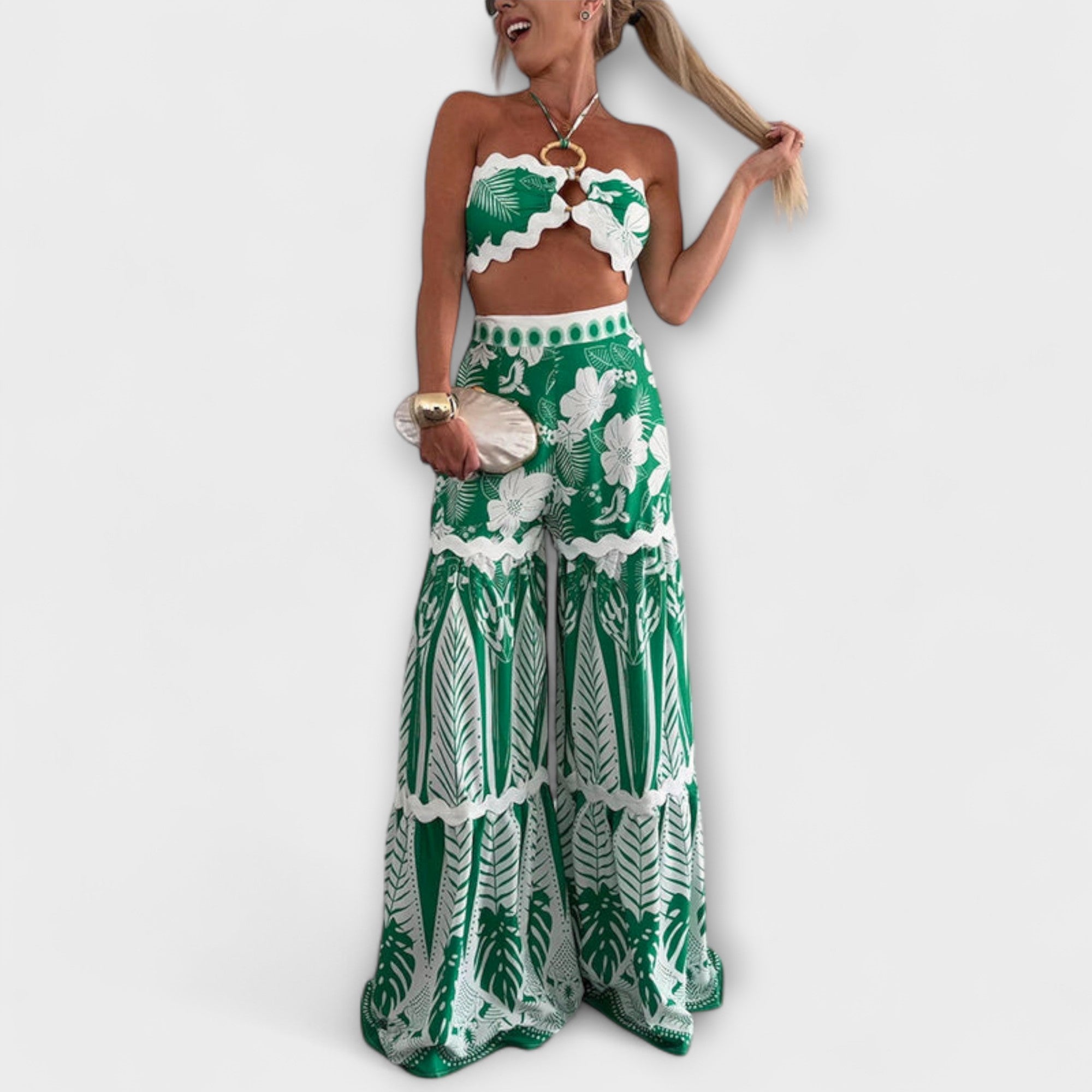 Zella - Cassie Ric Rac Kant Halter Ring Set