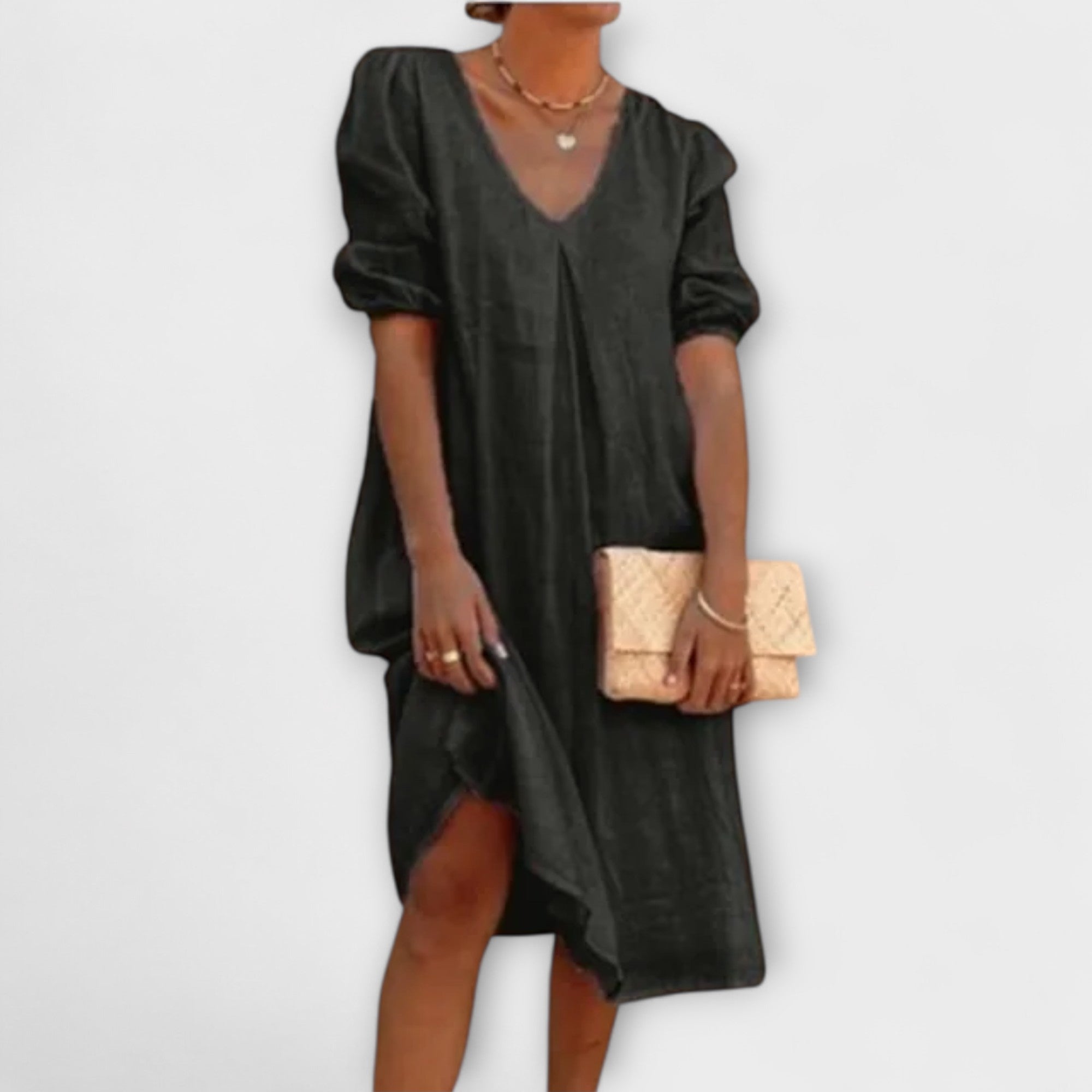 Fanny - Robe d'été élégante avec détails en crochet