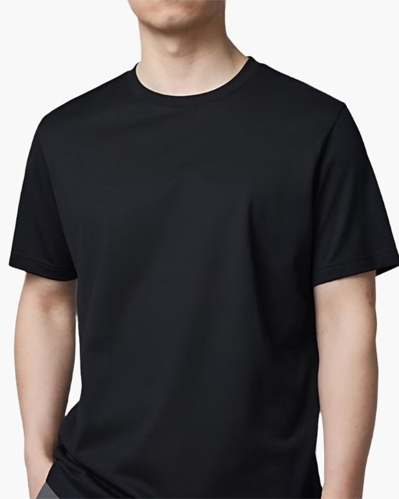 Förfinad Solid T-shirt