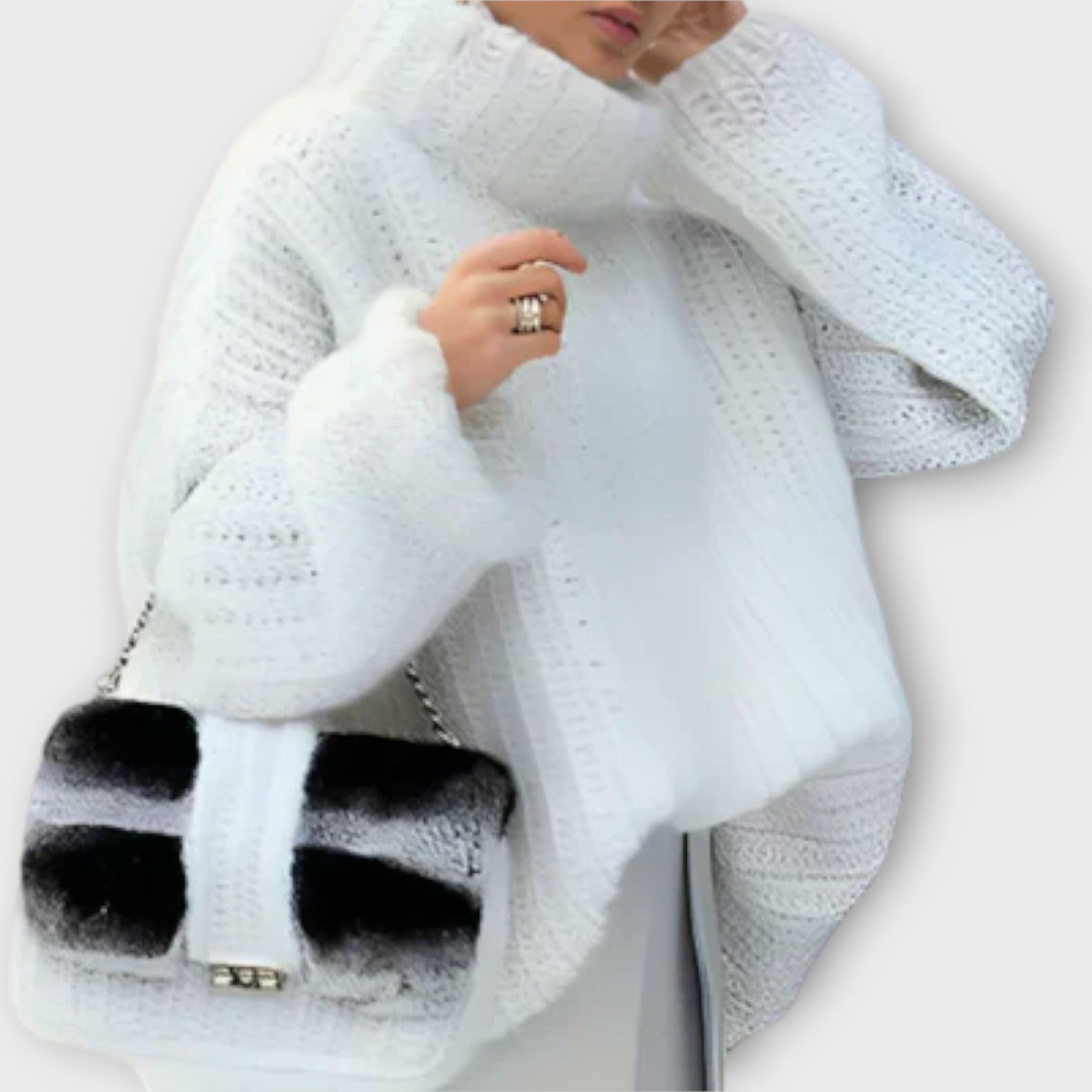 Paulina - Mjuk långärmad damhoodie