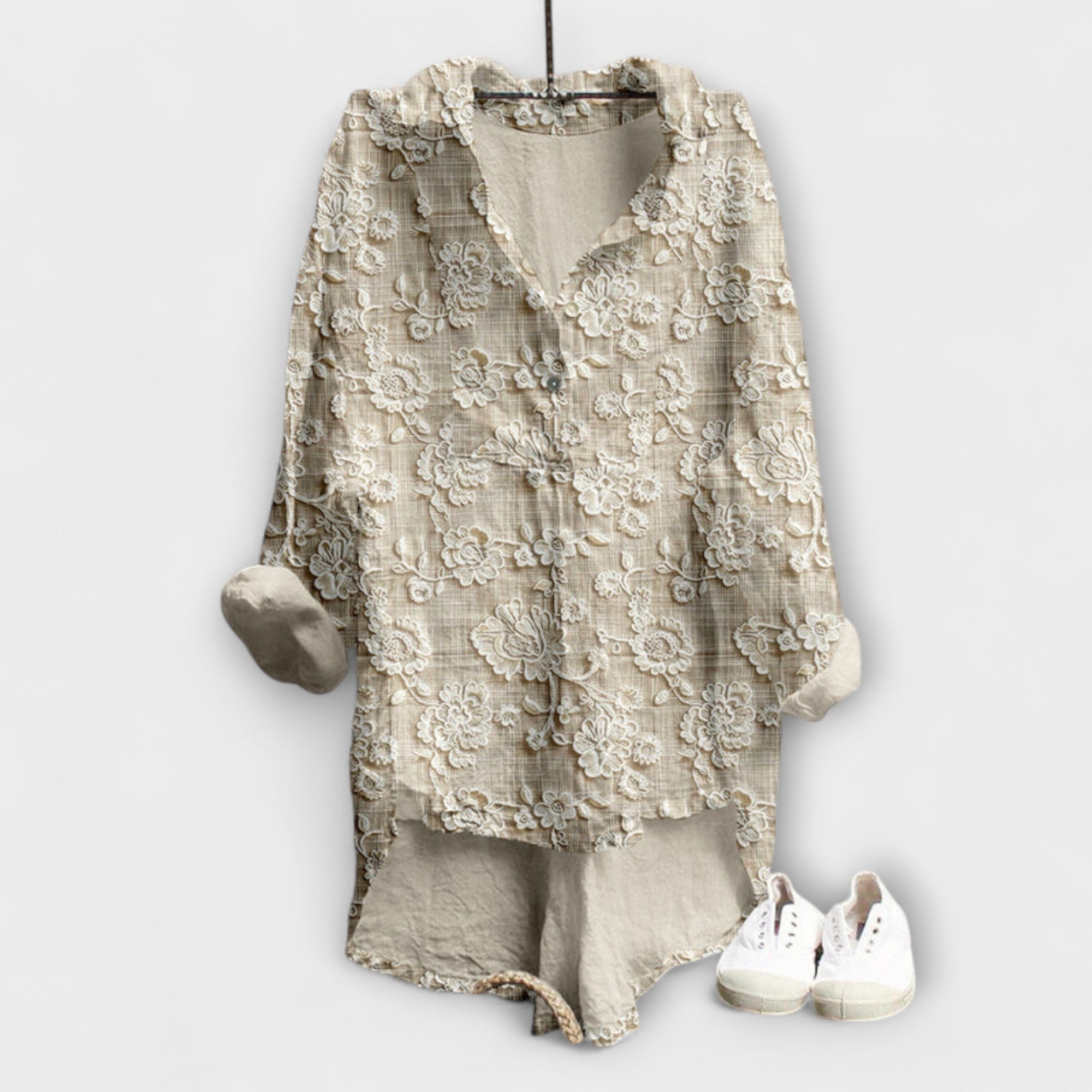 Scarlett - Enkel tryckt topp