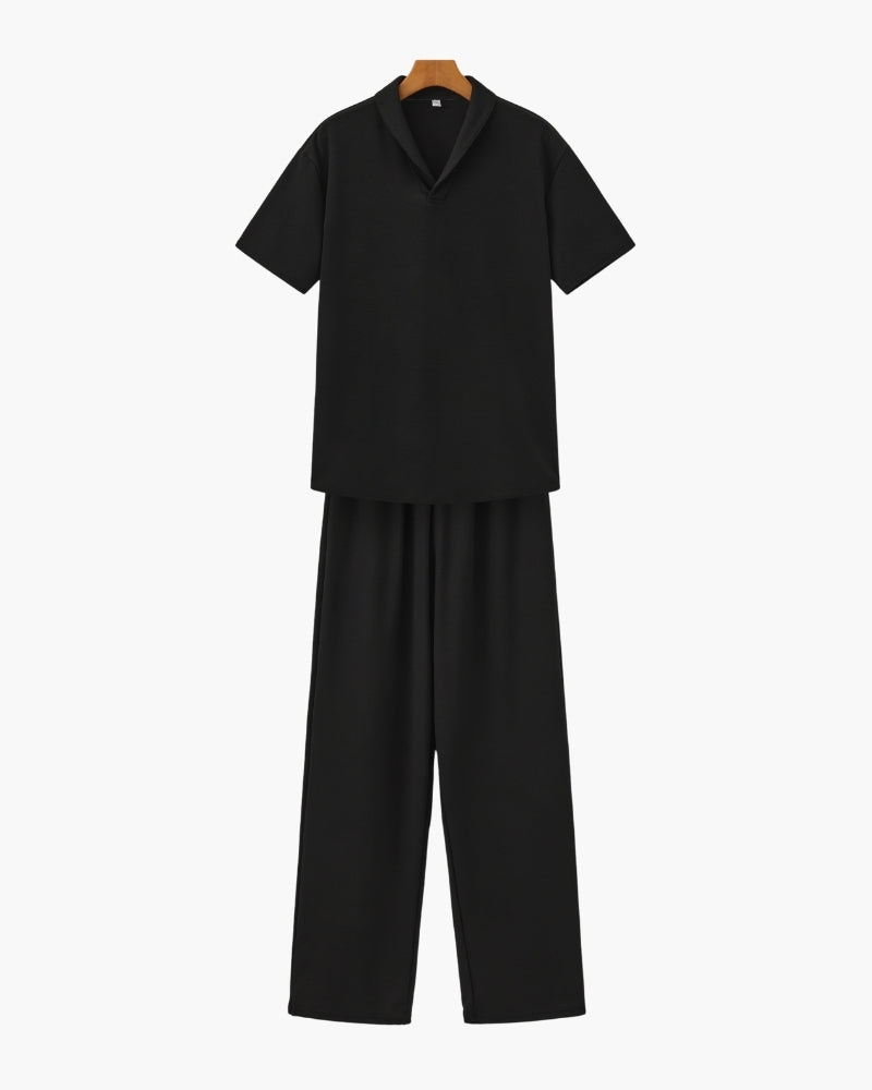 Bomuld Polo- og Buksetøj Sæt