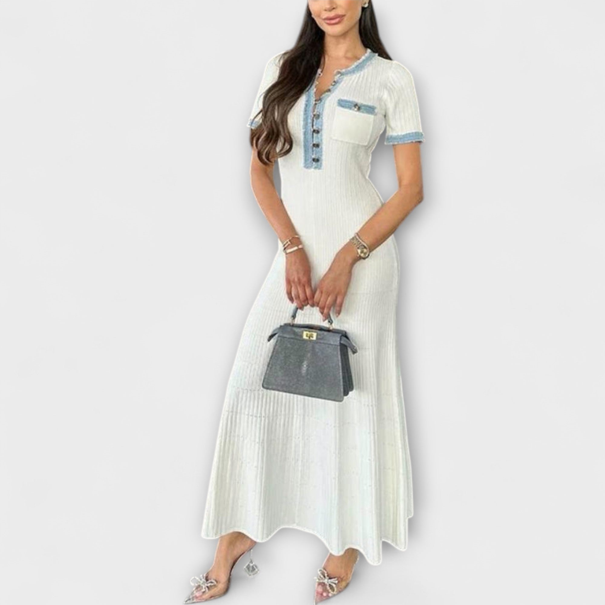 Alecia - Vestido Maxi Estruturado