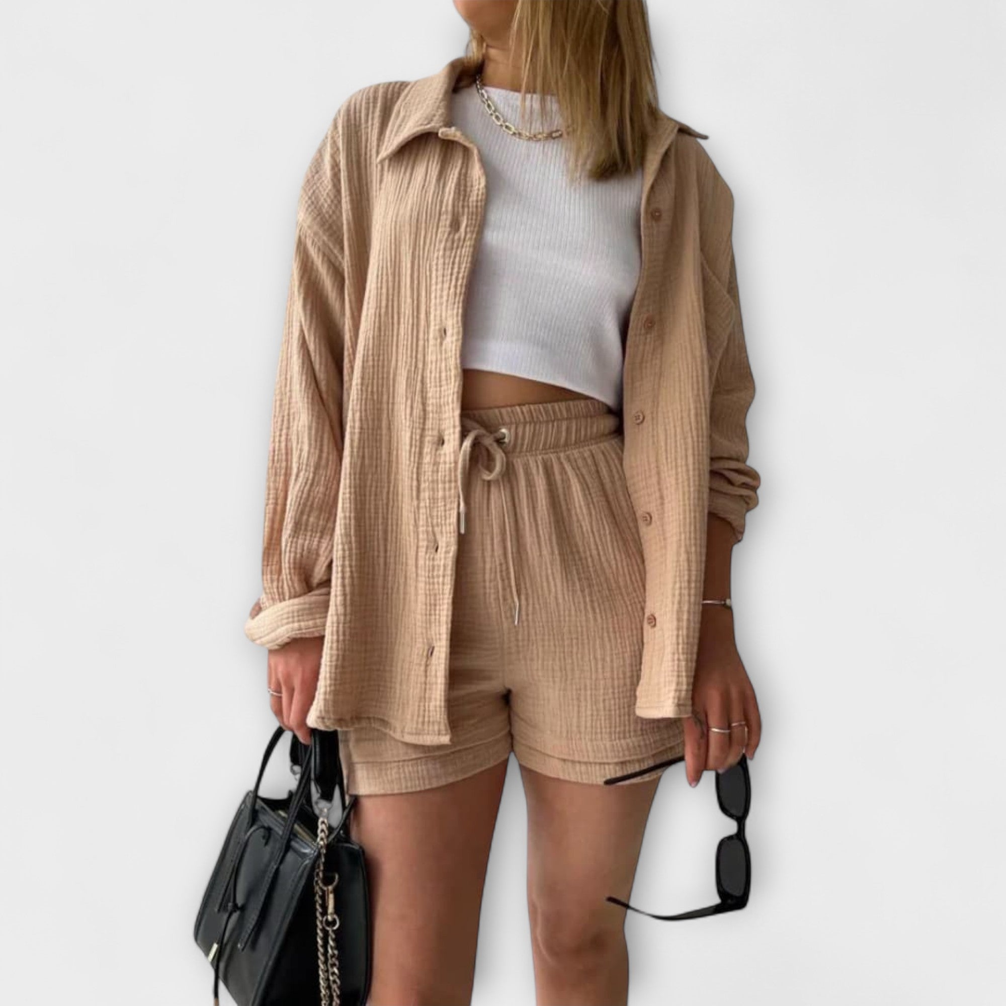 빅토리아 - 편안한 2피스 세트