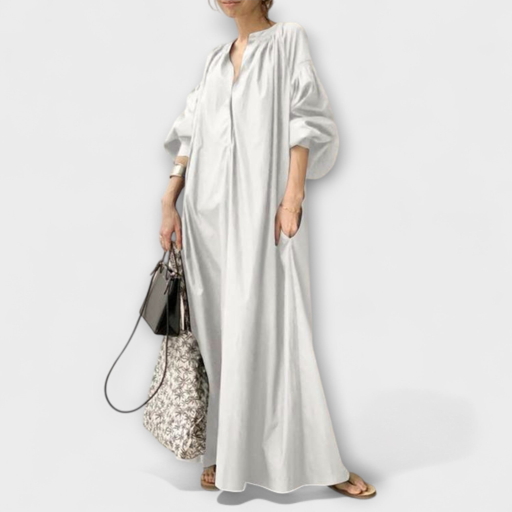 Gerhilde – Elegante midi-jurk