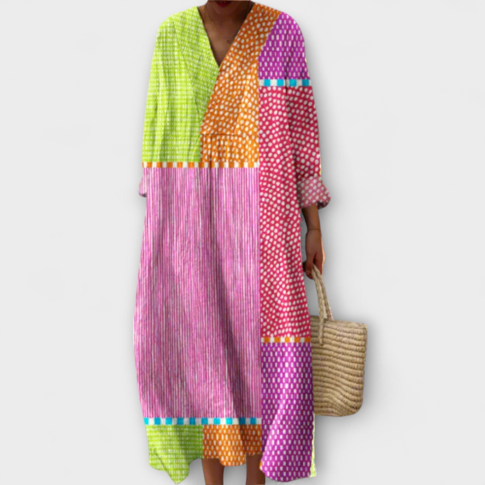 Maio - Vestido Geométrico Estiloso