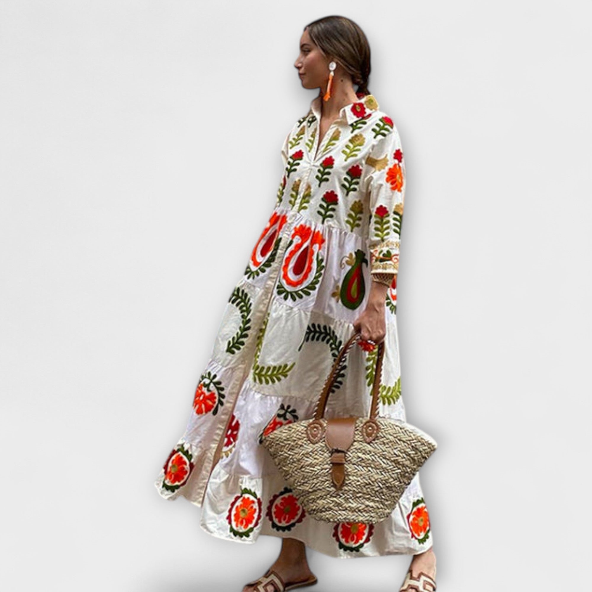 Diona - yndefuld blomsterkjole