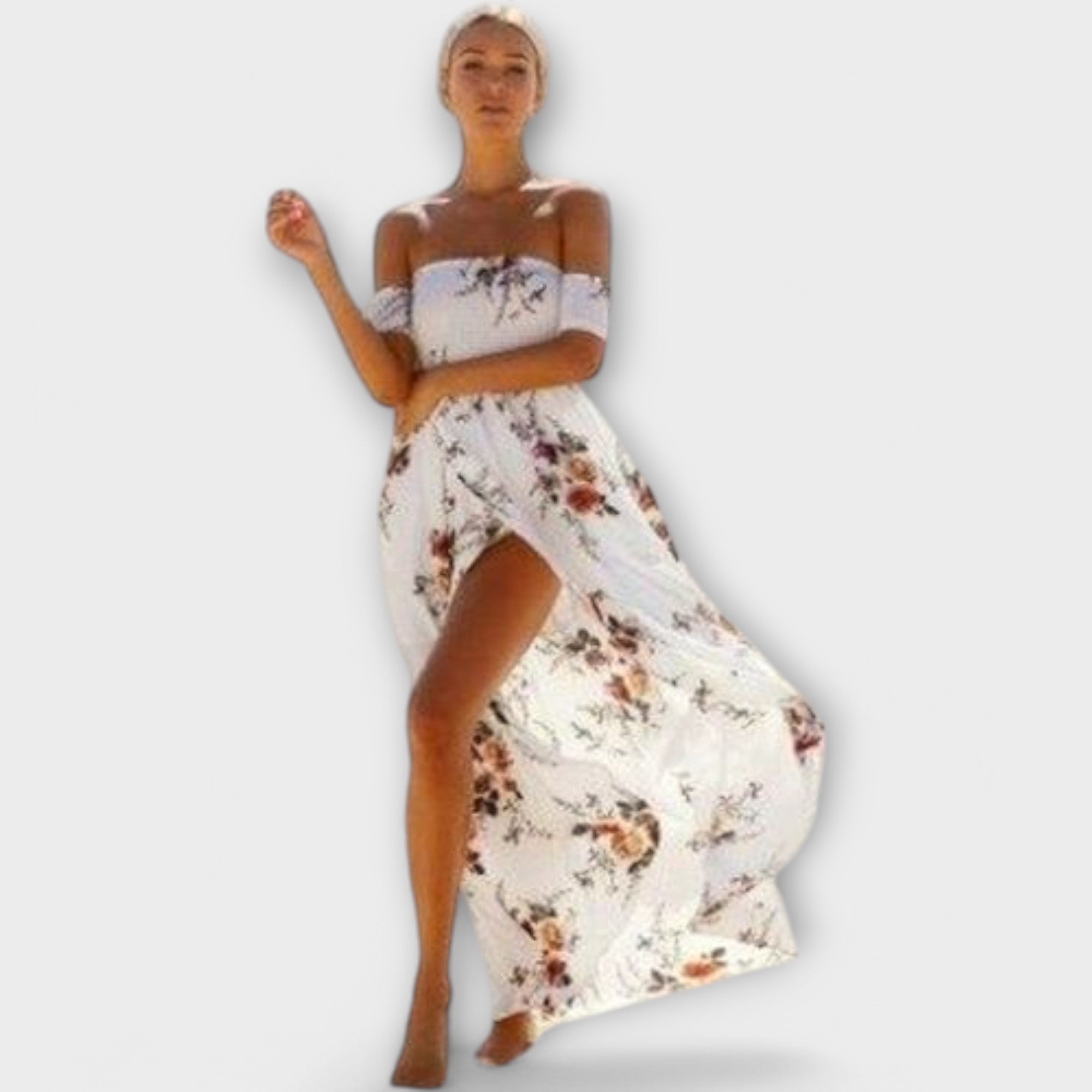 베레나 - 보헤미안 미디 드레스