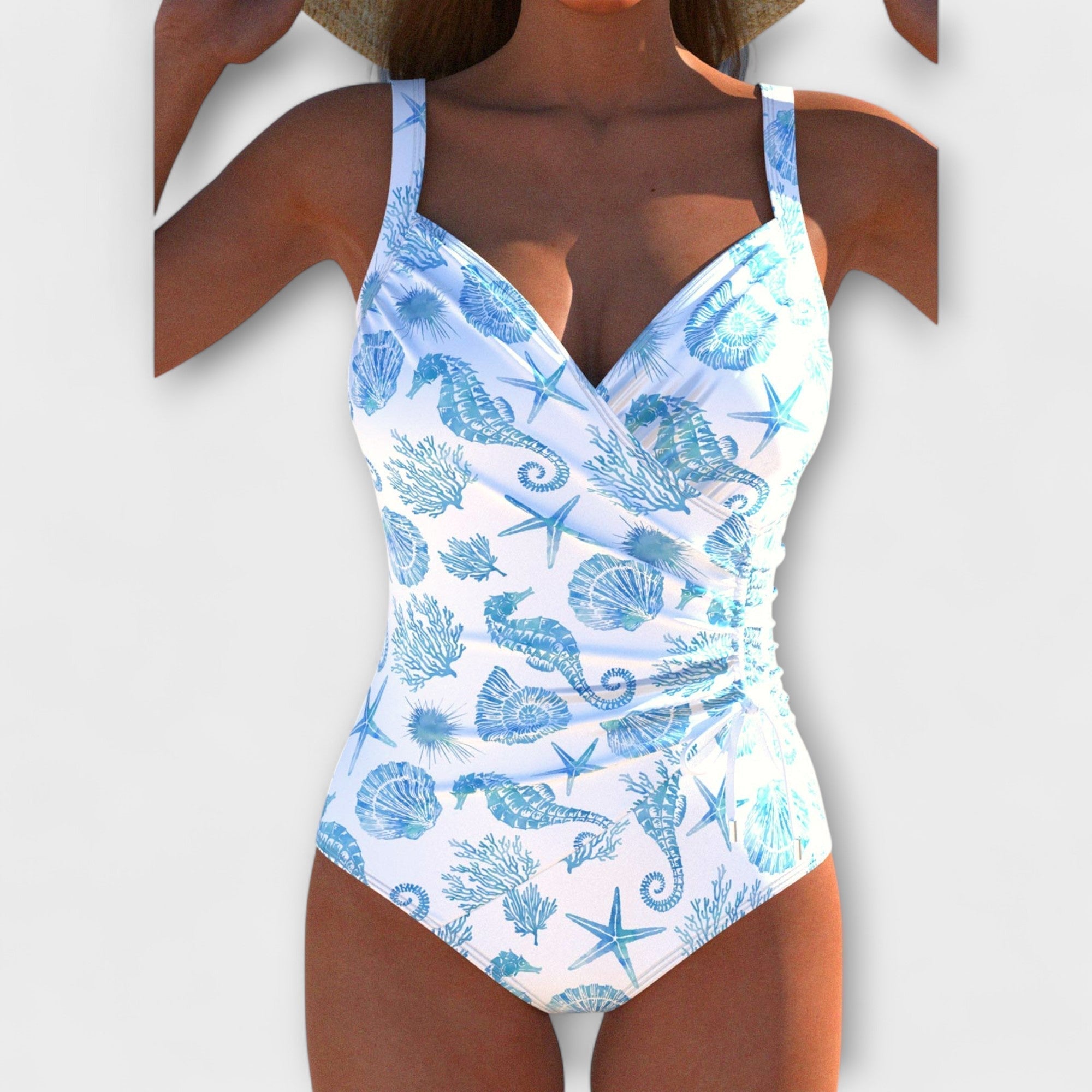 미야 - 생동감 있는 프린트 수영복